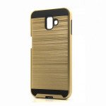 Wholesale Samsung Galaxy J6+ Plus J610 Armor Hybrid Case (Gold)